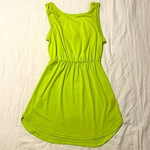 Neon Green dress